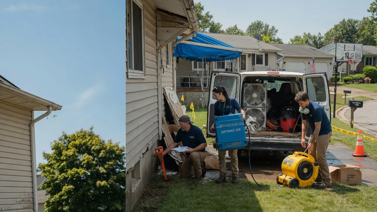 Ceiling Leak Cleanup in Richville, MN near me